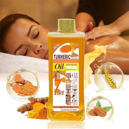 Turmeric Oil Facial Body Massage Oil, Massage Spa, Massage Relaxation First Choice (1)