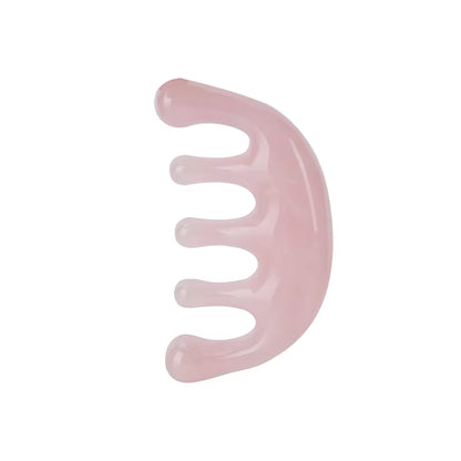 1Pc Five-Tooth Meridian Massage Special Hair Massage Meridian Tool Portable Practical Head Massage Comb Home